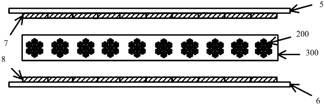 Electromagnetic nondestructive testing method and device for elevator steel belt