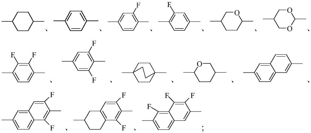 A kind of positive dielectric anisotropy liquid crystal composition