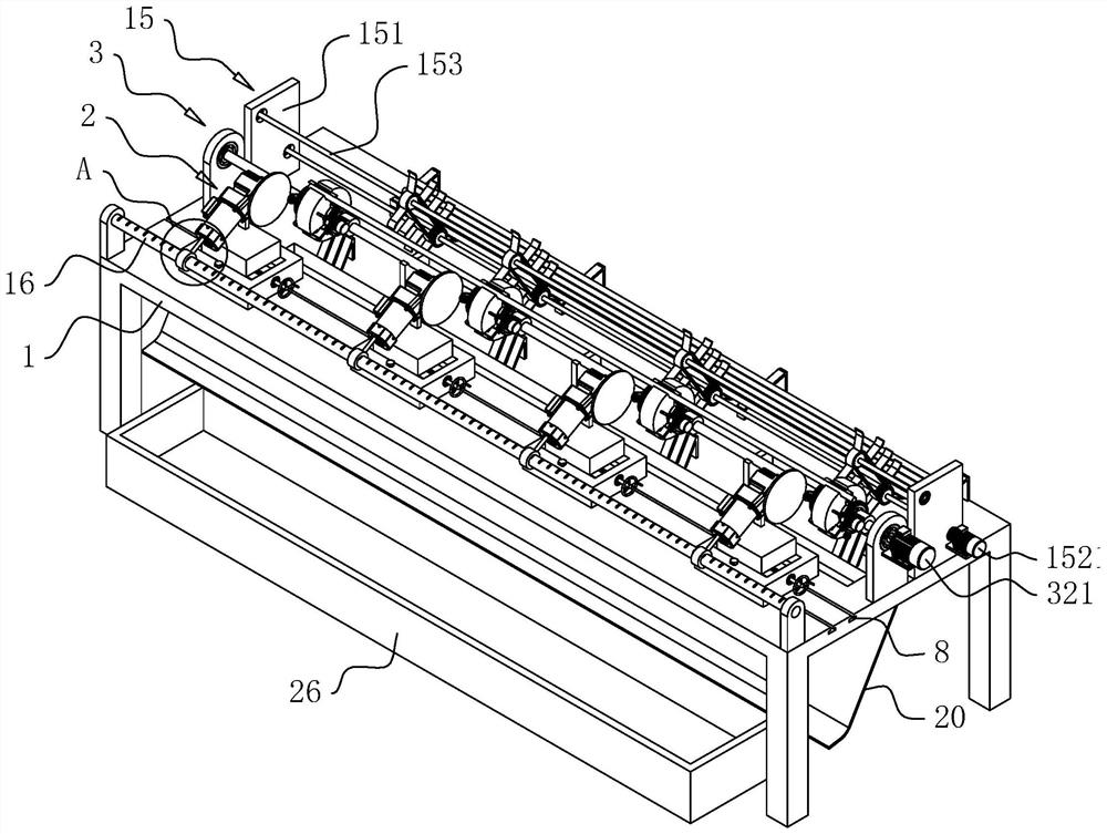 Efficient steel pipe cutting device