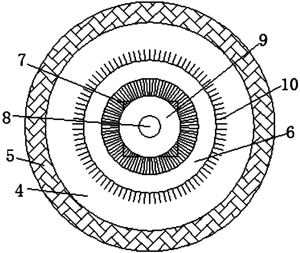 Wood cleaning device for papermaking