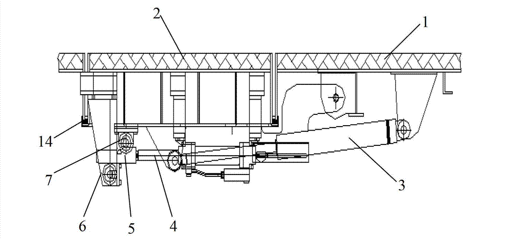 Hydraulic watertight hatch cover device capable of opening and closing automatically