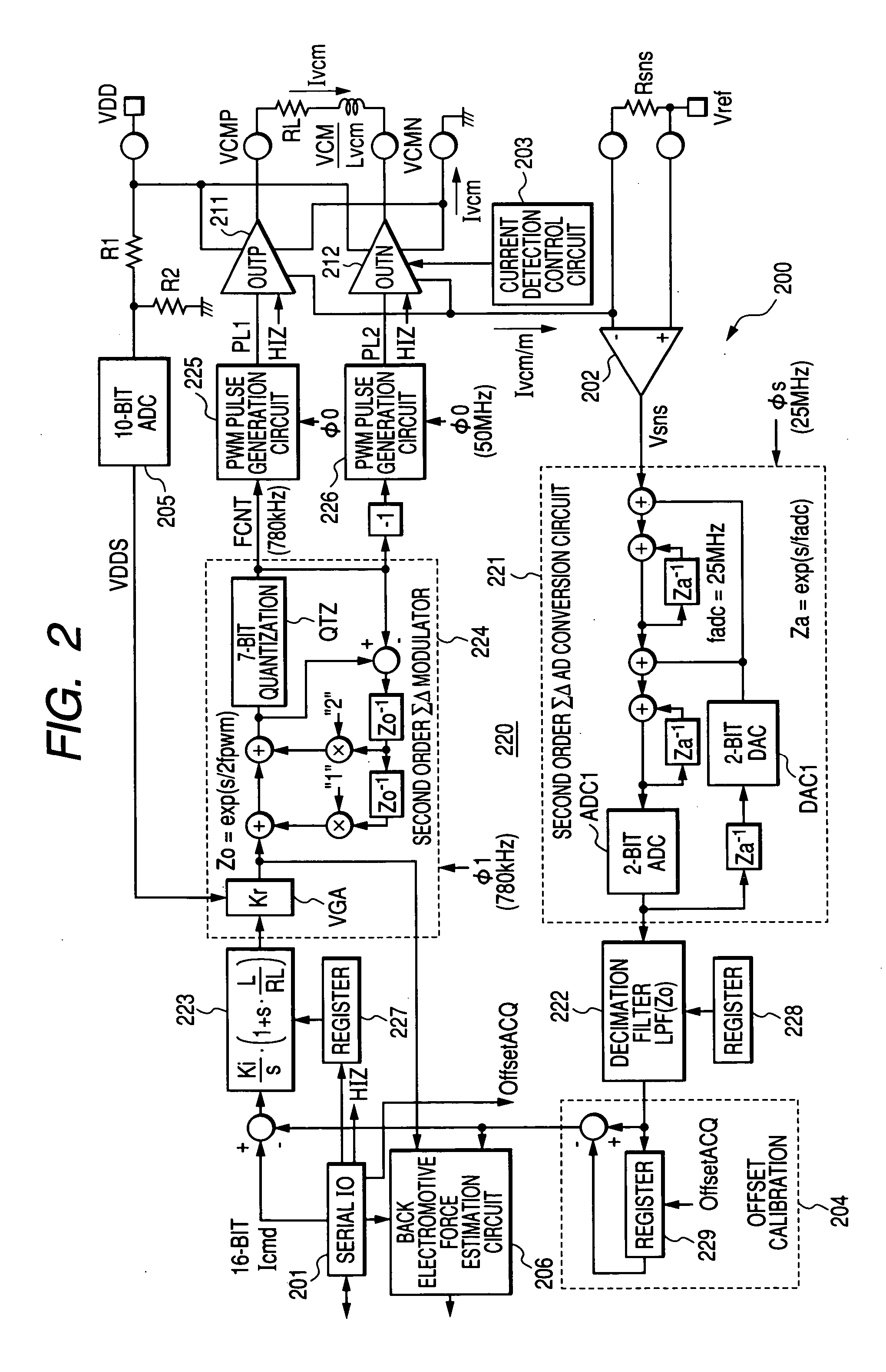 Motor drive semiconductor integrated circuit and magnetic disk storage apparatus