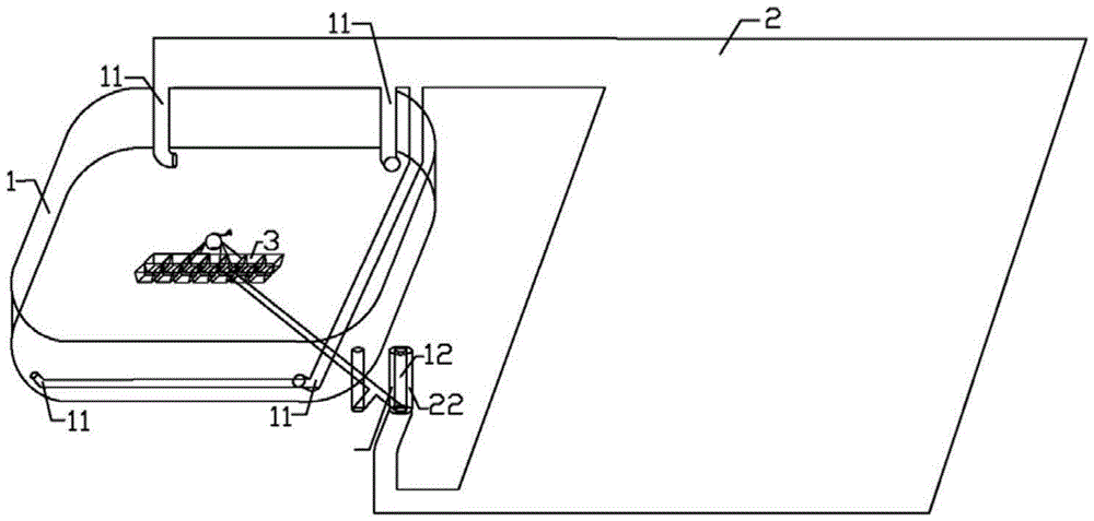 A kind of circulating water japonicus cultivation device and cultivation method thereof