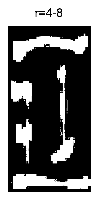 License plate Chinese character recognition method