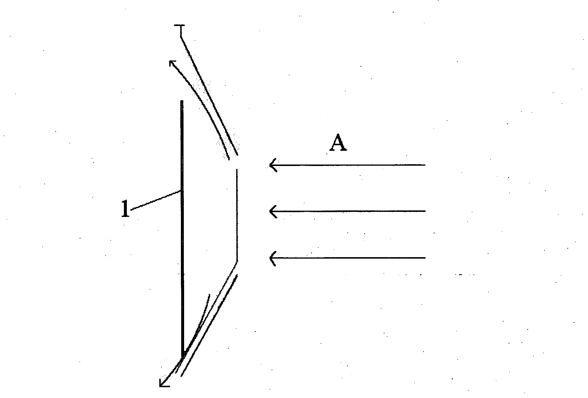 Lateral inlet air flow equalization device