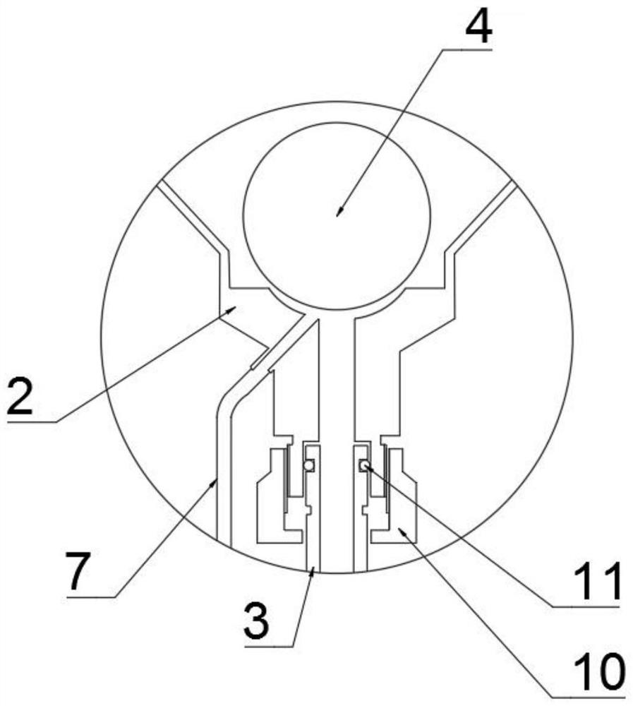 Isotope sample collection device for inhibiting evaporation and exchange of water sample