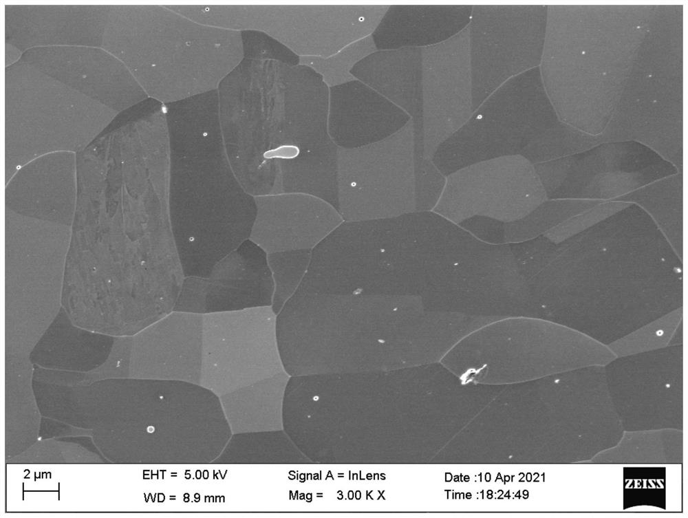 Heat treatment process of high-chromium heat-resistant alloy