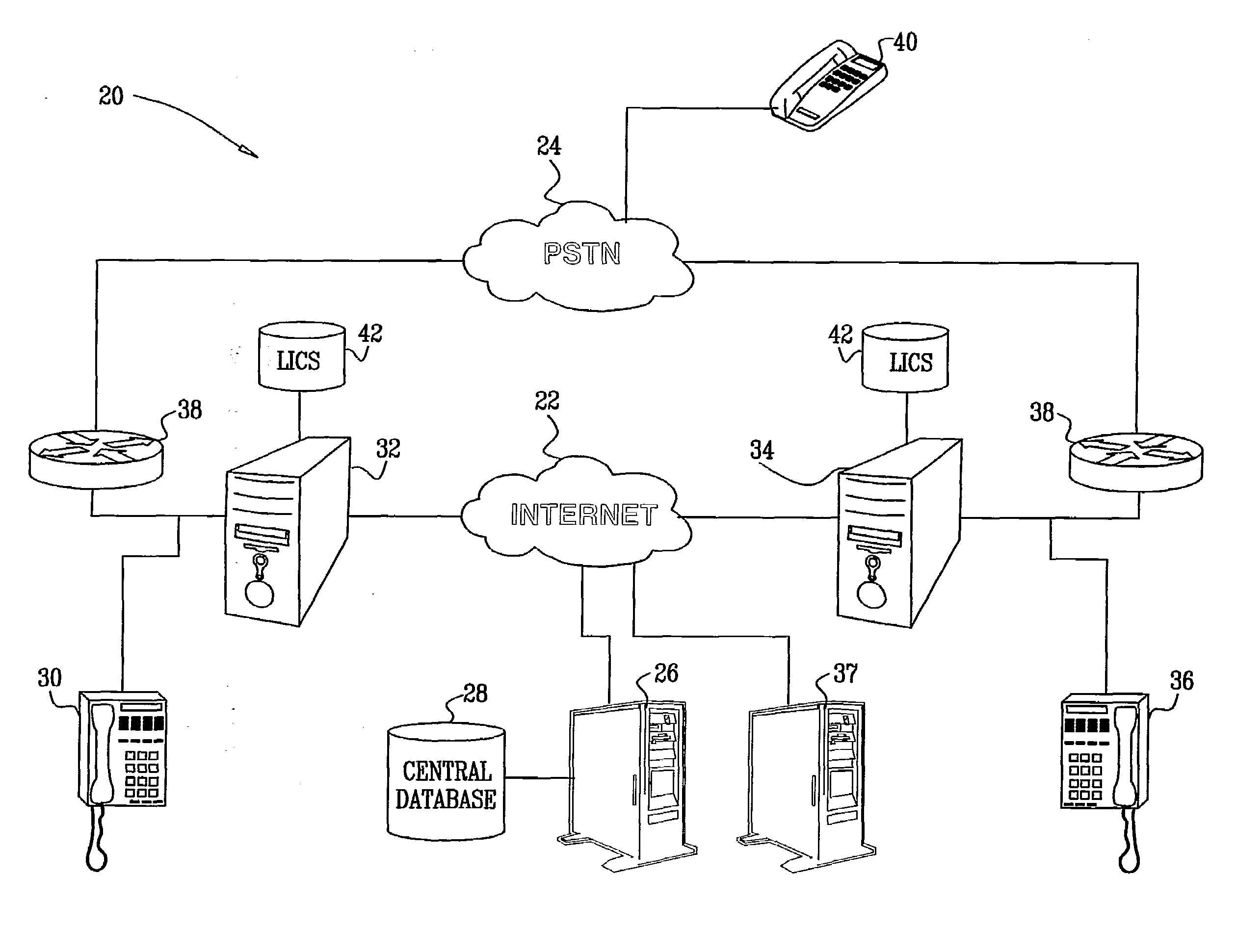 Efficient Address Caching For Packet Telephony Services