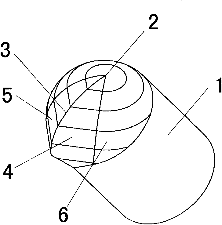 Stud gear with cutting edge and drill thereof