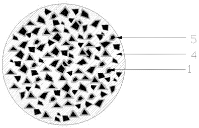 Preparing method of interface modification layer of ceramic particle enhanced metal base composite material