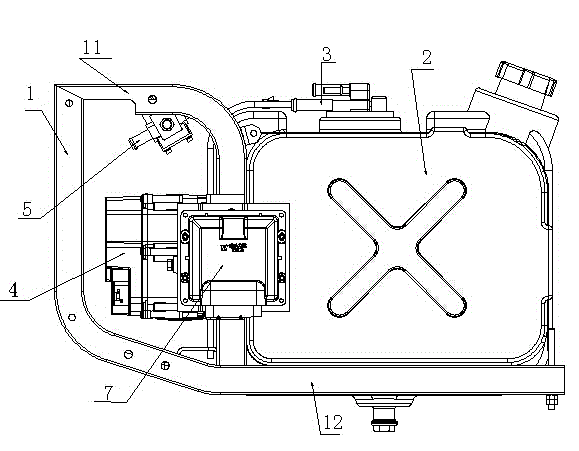 Integrated control system for automobile exhaust emission