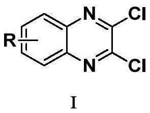 Method for preparing 2,3-dichloroquinoxaline derivatives in one pot