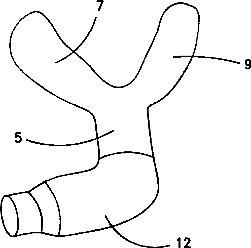 An intraoral cpap interface