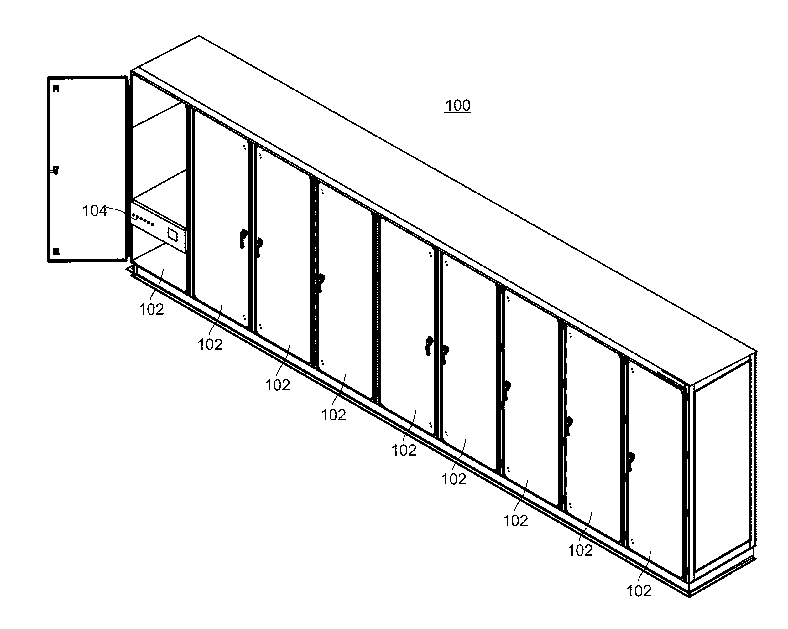 Electric power system control system with selective enclosure