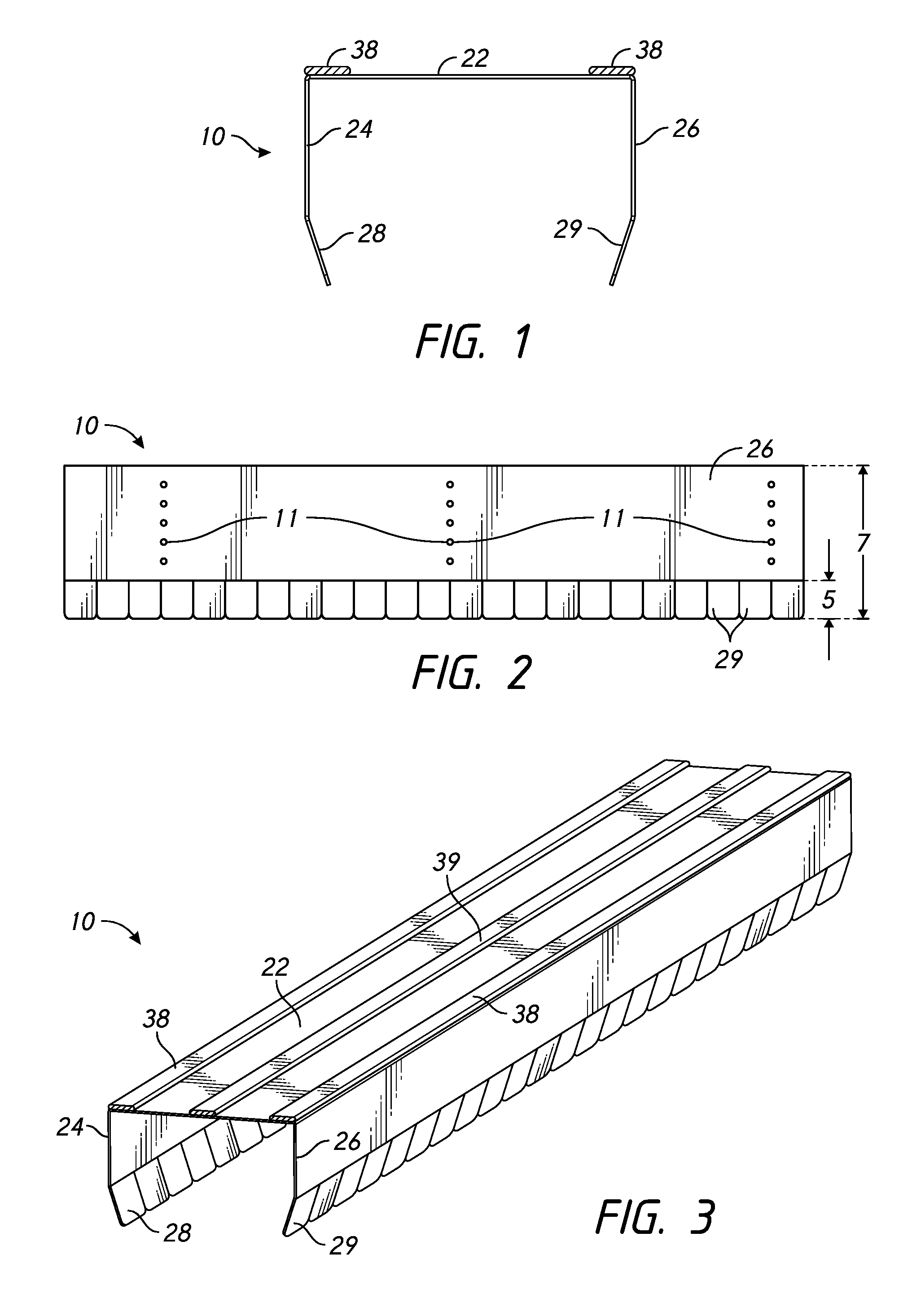 Header track with stud retention feature