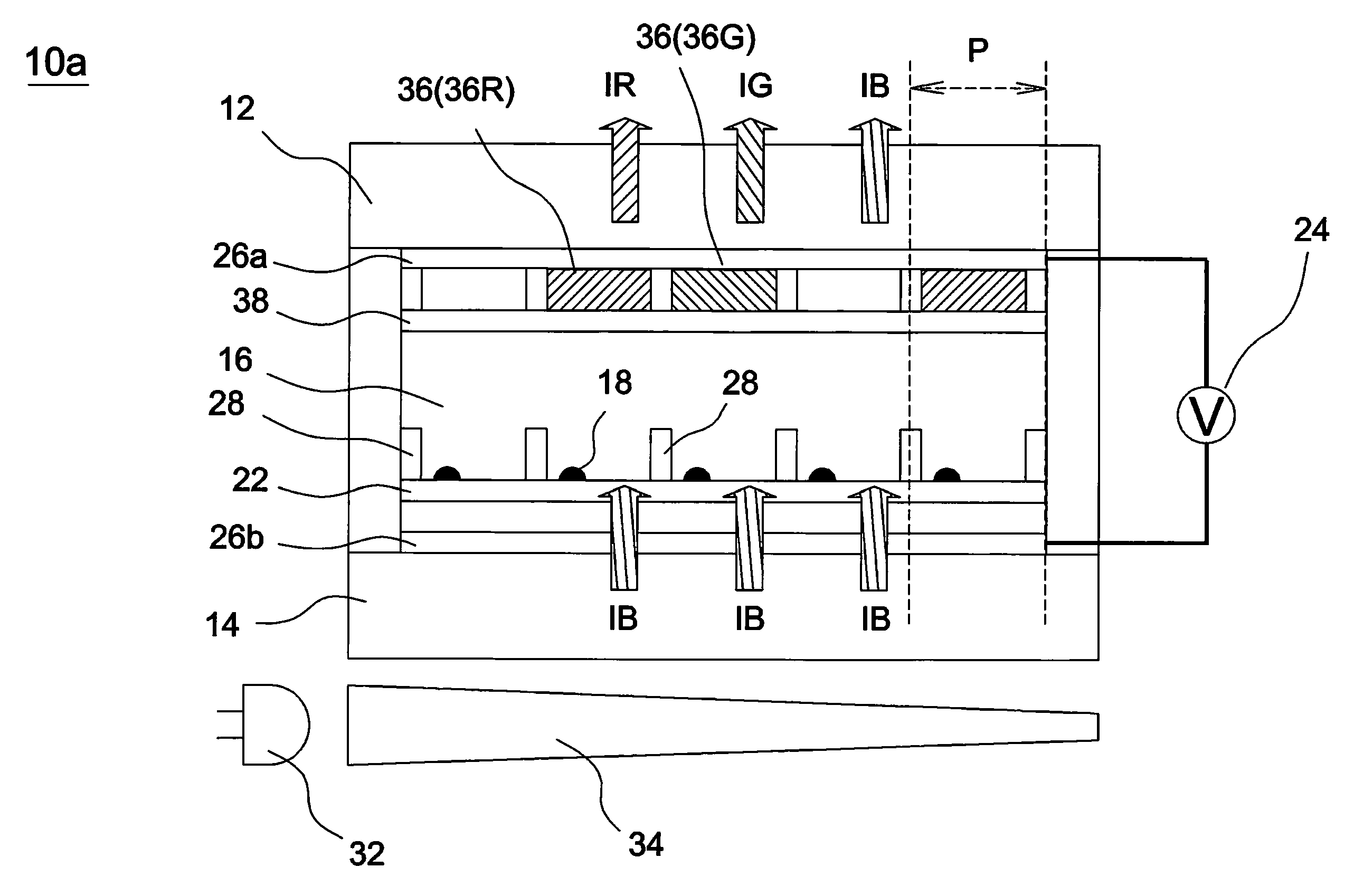 Electrowetting display device