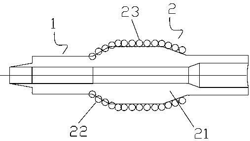 Redressing-while-drilling machine for drilling engineering and redressing method