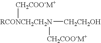 Non-migrating colorants in multi-phase personal cleansing compositions