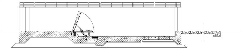 Kayak competition water blocking gate