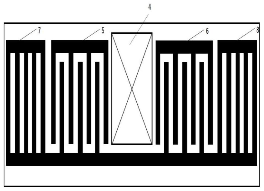 A kind of chemical warfare agent sensor and preparation method thereof