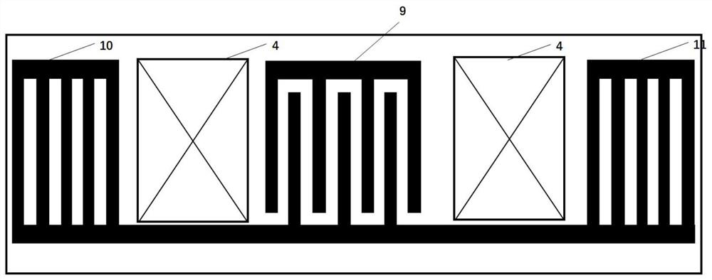 A kind of chemical warfare agent sensor and preparation method thereof