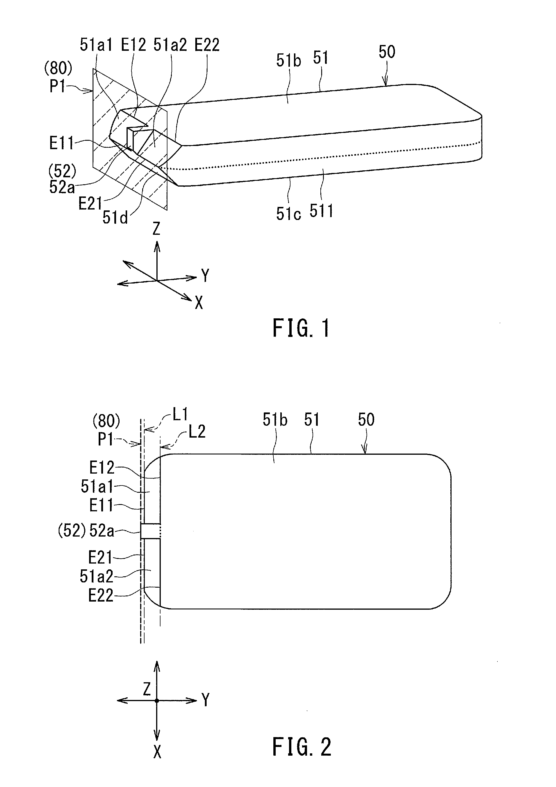 Plasmon generator including a main body and a front protrusion