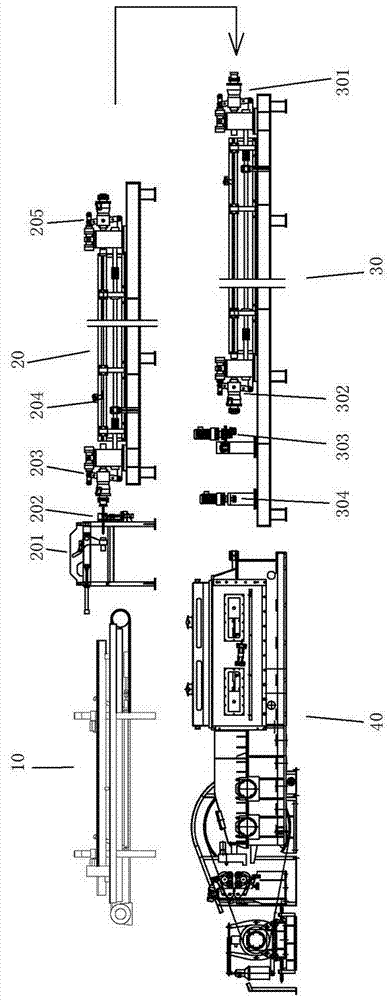 A fully automatic steel pipe rolling system