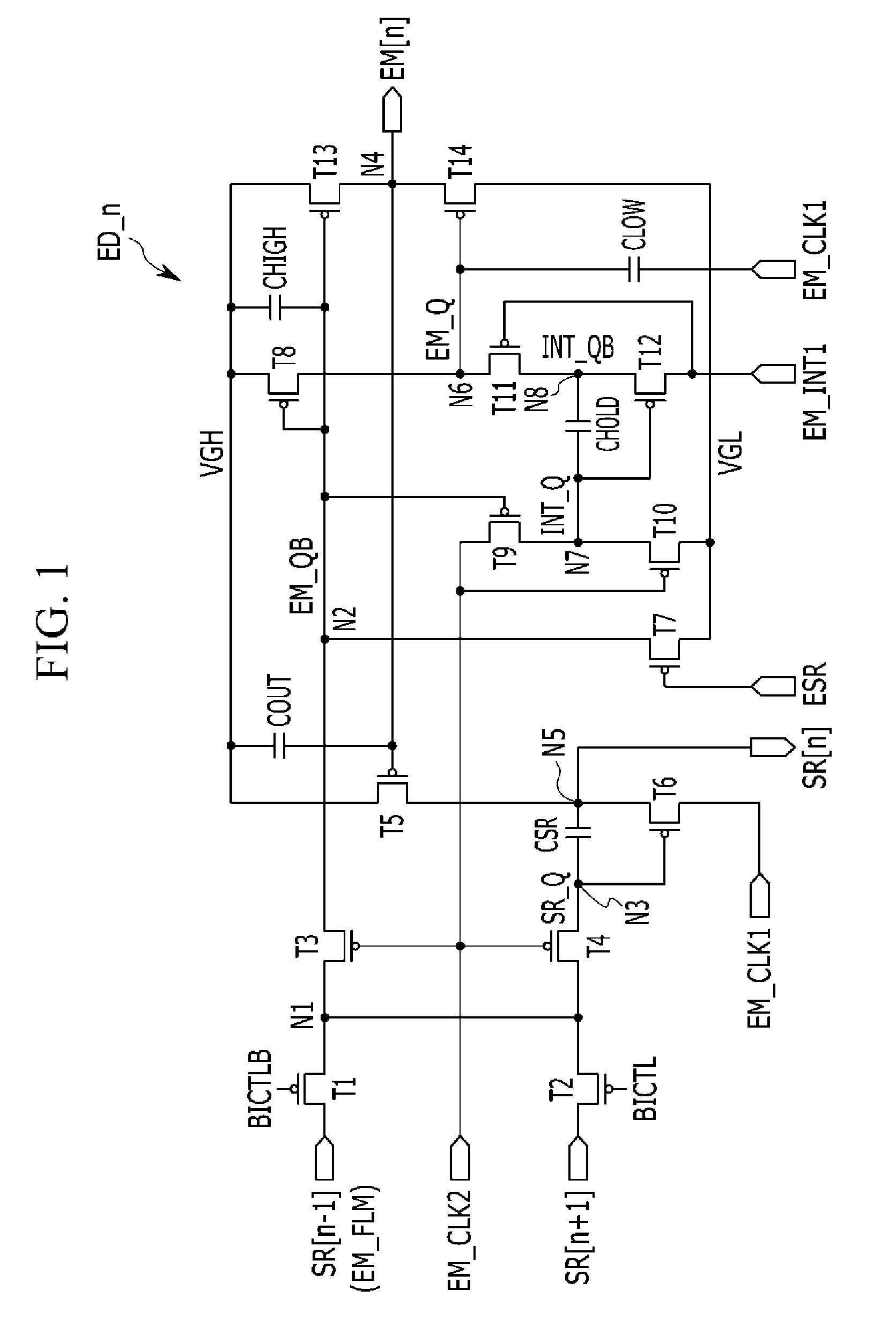 Capacitor, driving circuit comprising the capacitor, and display device comprising the driving circuit