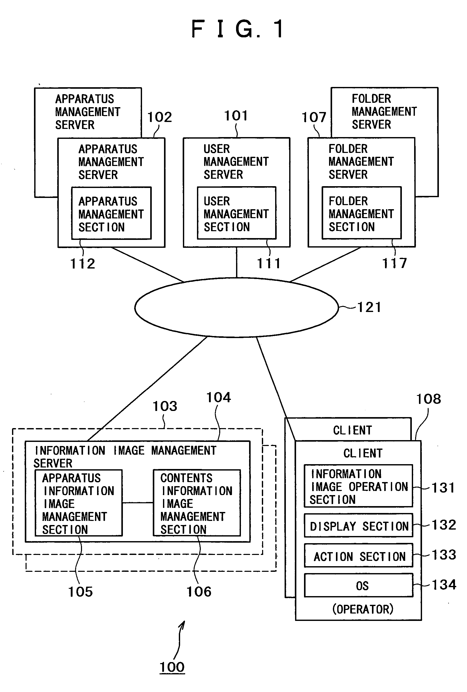 Information image utilization system, information image management server, information image management method, device information image, program, and recording medium