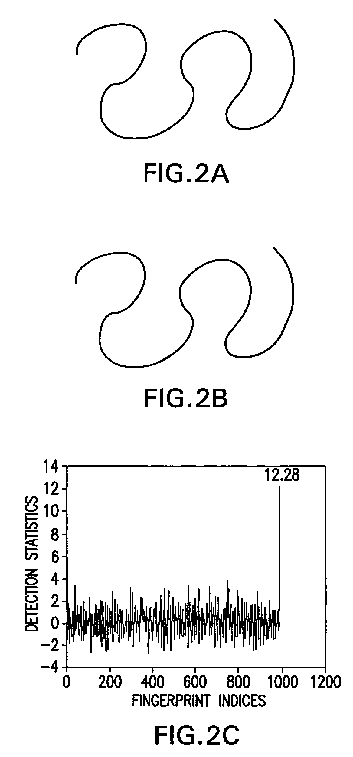 Method for concealing data in curves of an image