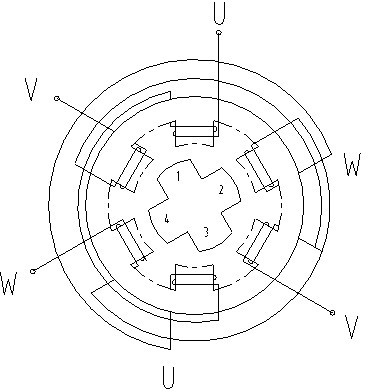 Automatic adjustment device and method for rearview mirror of automobile