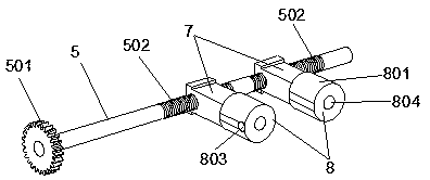 Automatic mechanical adjustment device for bicycle rim