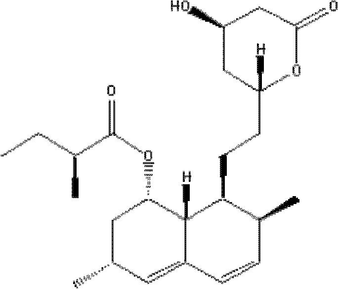 Lovastatin purification method combining auxiliary magnetic crystallization