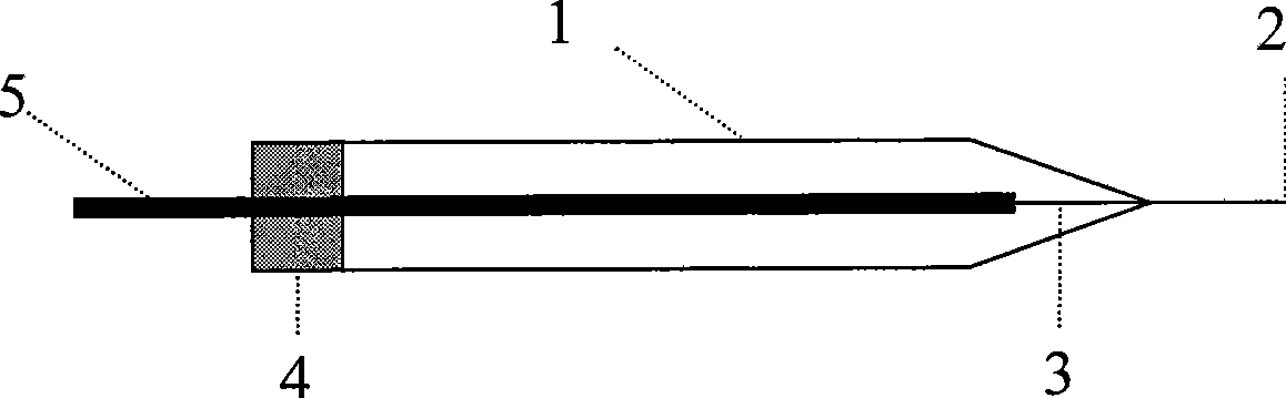 Method of manufacturing an ultra-microelectrode