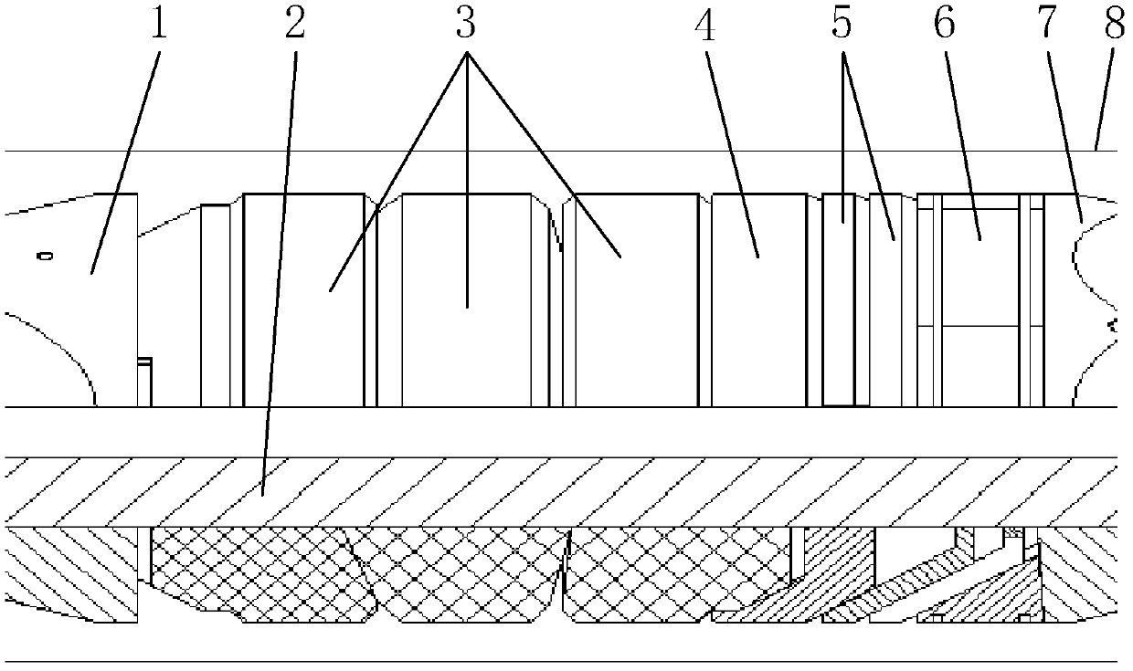 Outburst prevention device and outburst prevention method for packer sealing mechanism