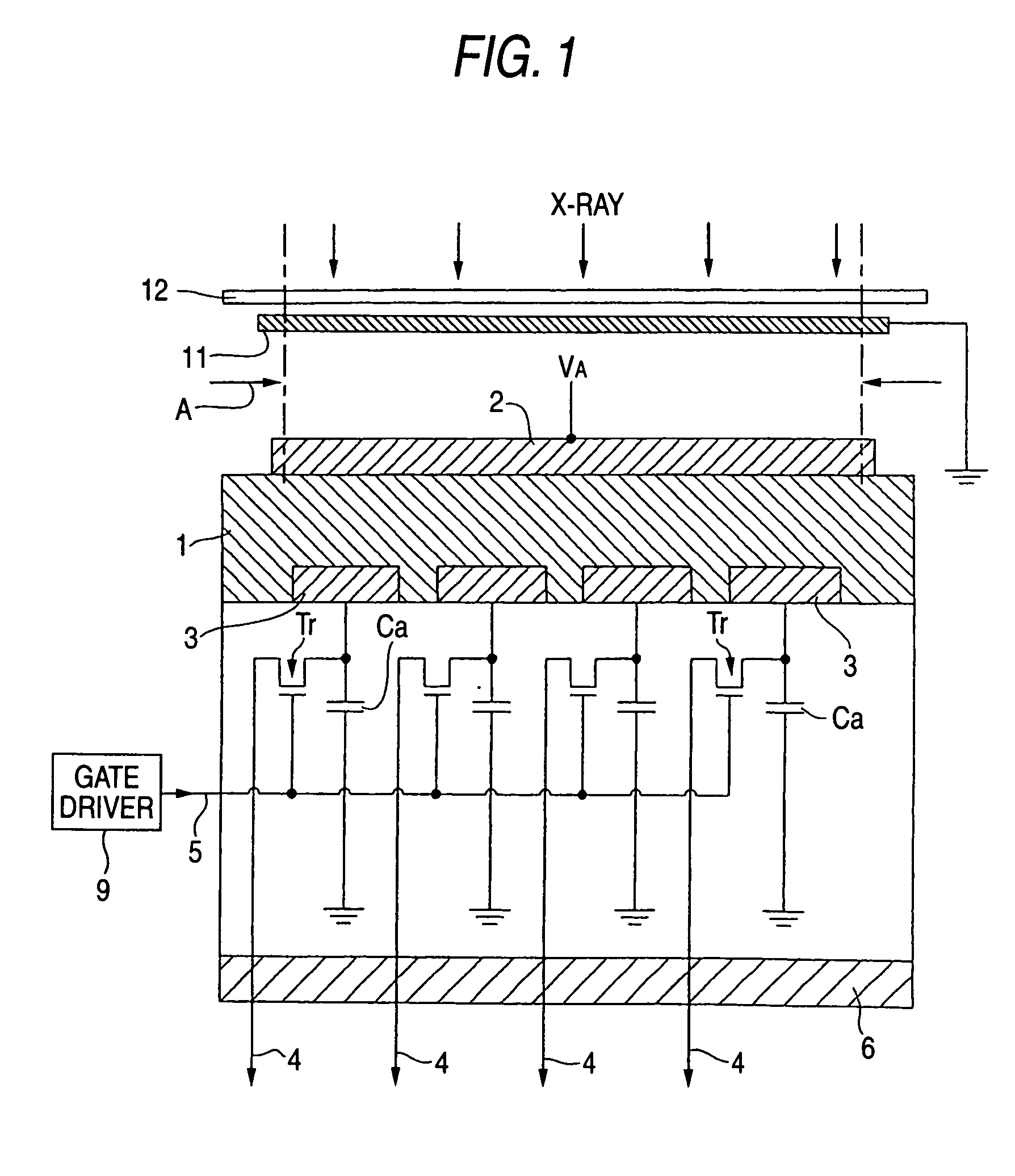 Radiation detector and light or radiation detector