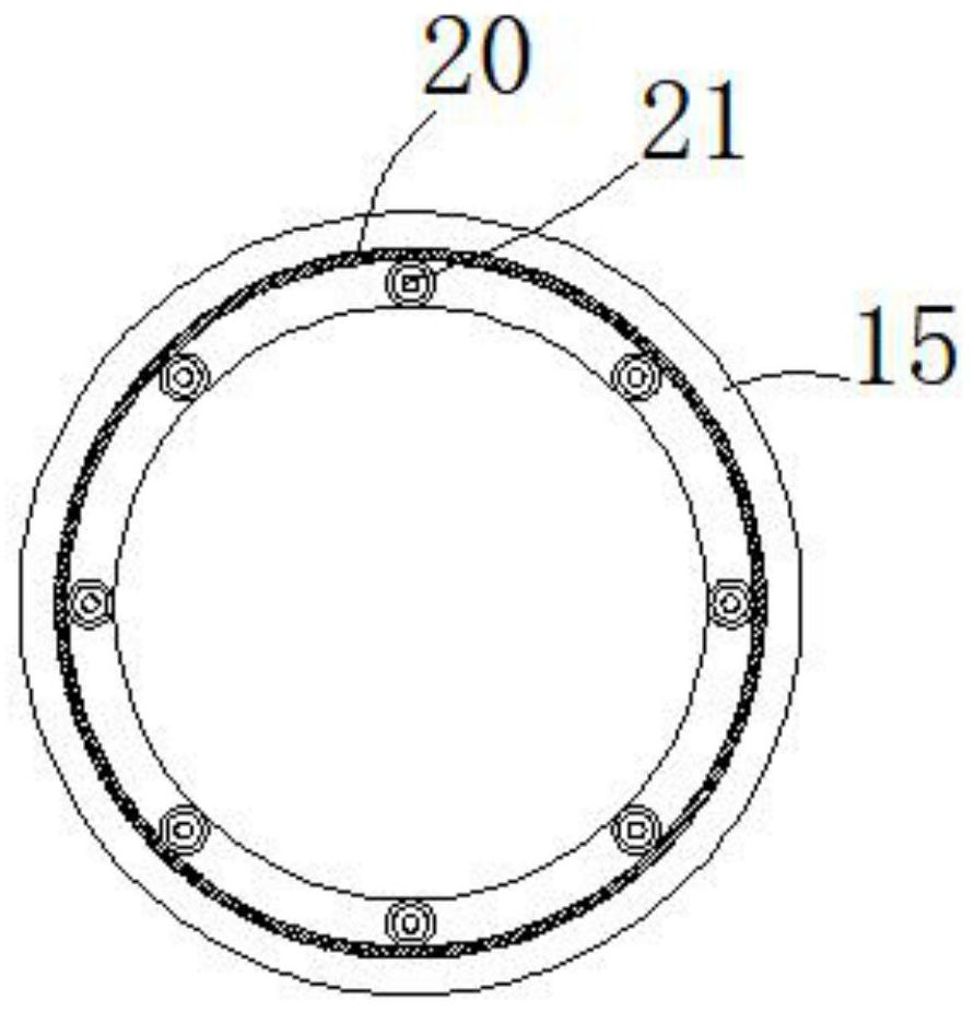 Automatic shearing device suitable for elevator balance compensation chain