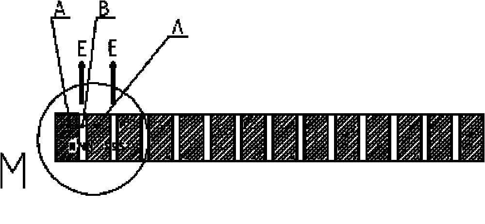 Magnetic system structure for cylindrical permanent magnetic separator