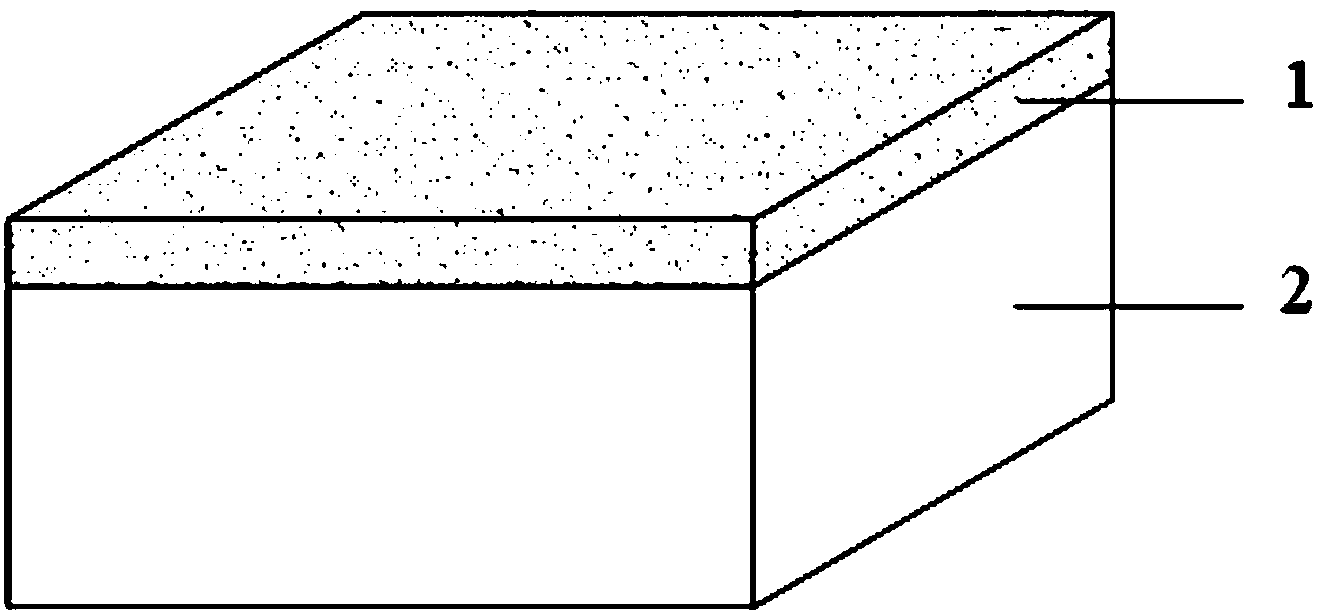 Aluminum silicon carbide composite material with laser welding layer and preparing method of aluminum silicon carbide composite material