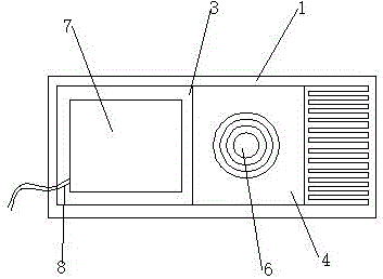 Efficient landscape water body circular flowing apparatus