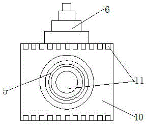 Efficient landscape water body circular flowing apparatus