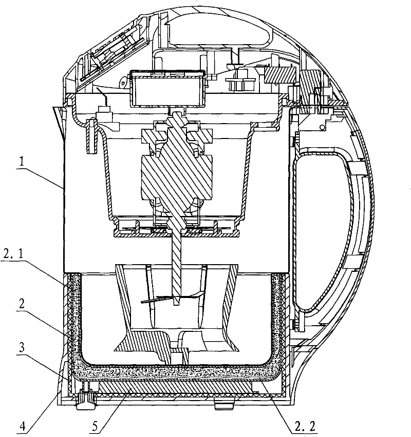 Soya-bean milk making device