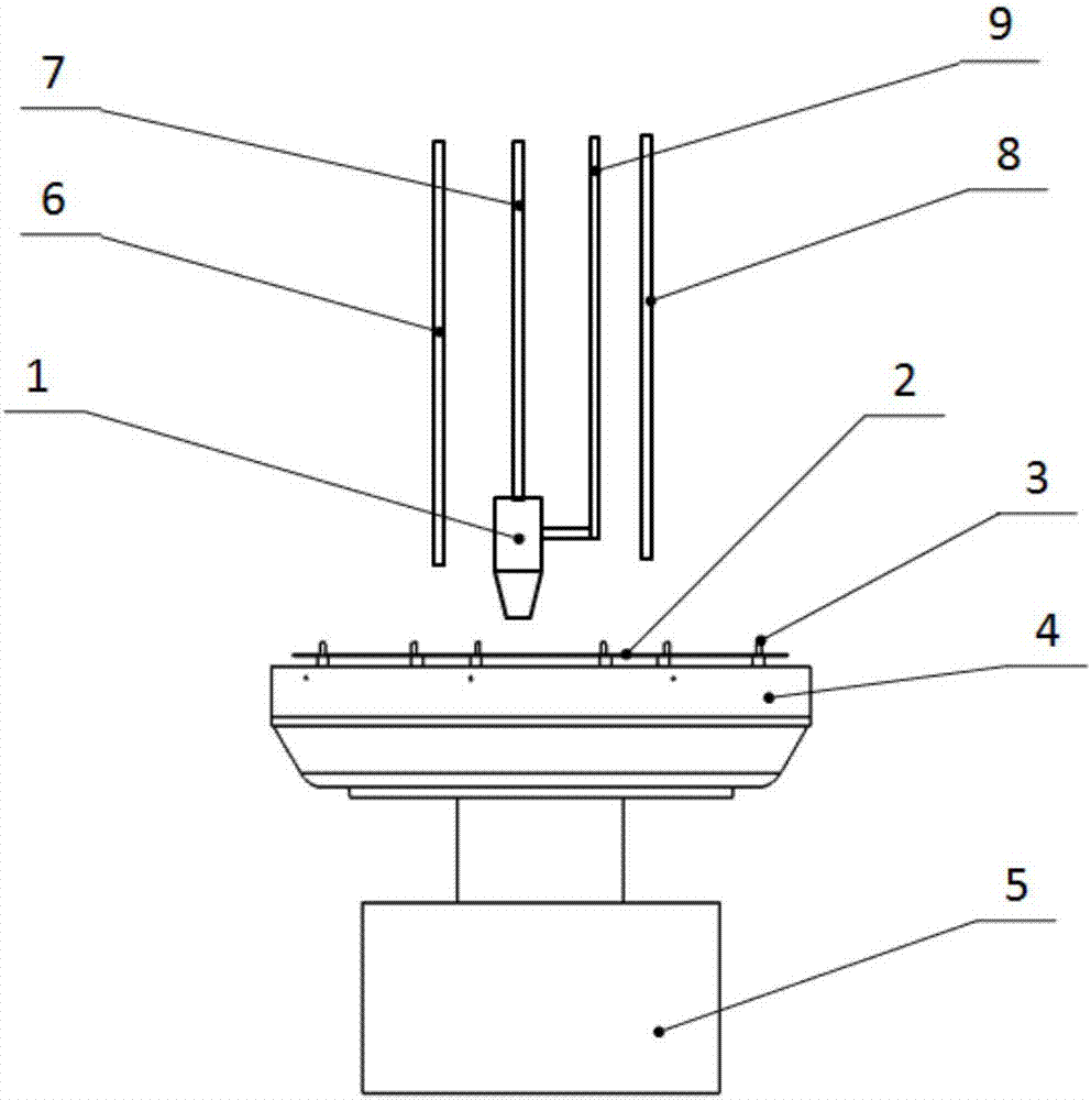 Method for cleaning surface contaminants of wafer through twin-fluid atomization