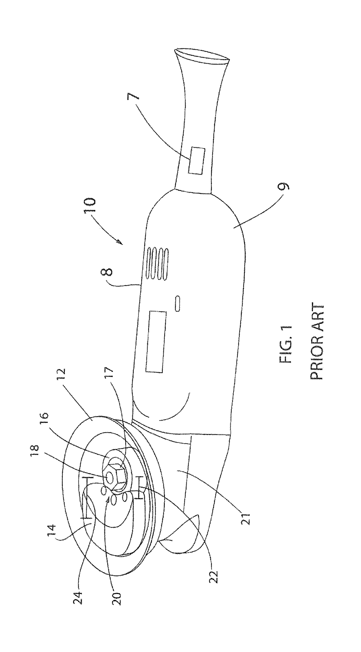 Adjustable stroke mechanism for random orbital machine