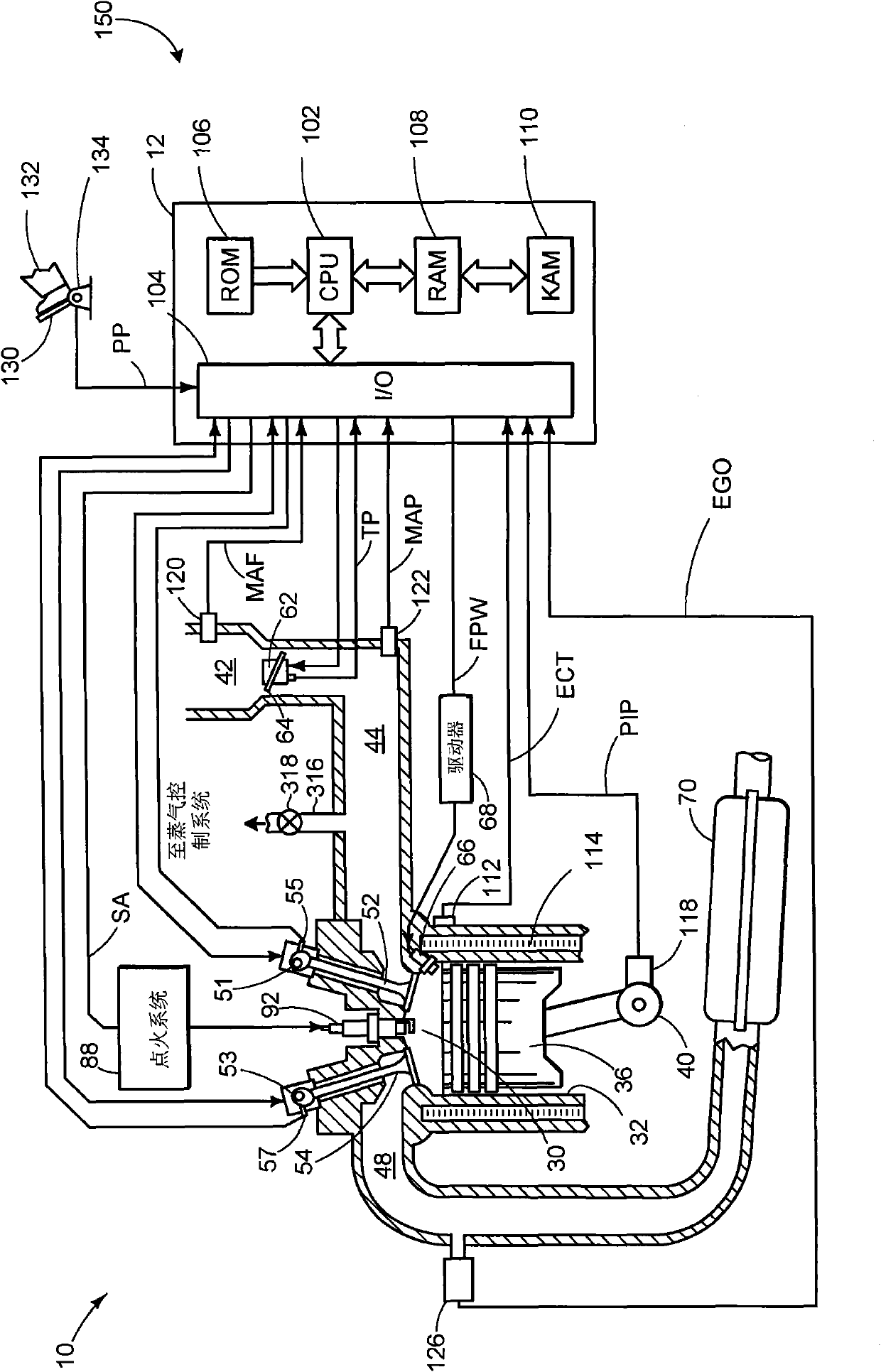 Diagnostic strategy for a fuel vapor control system