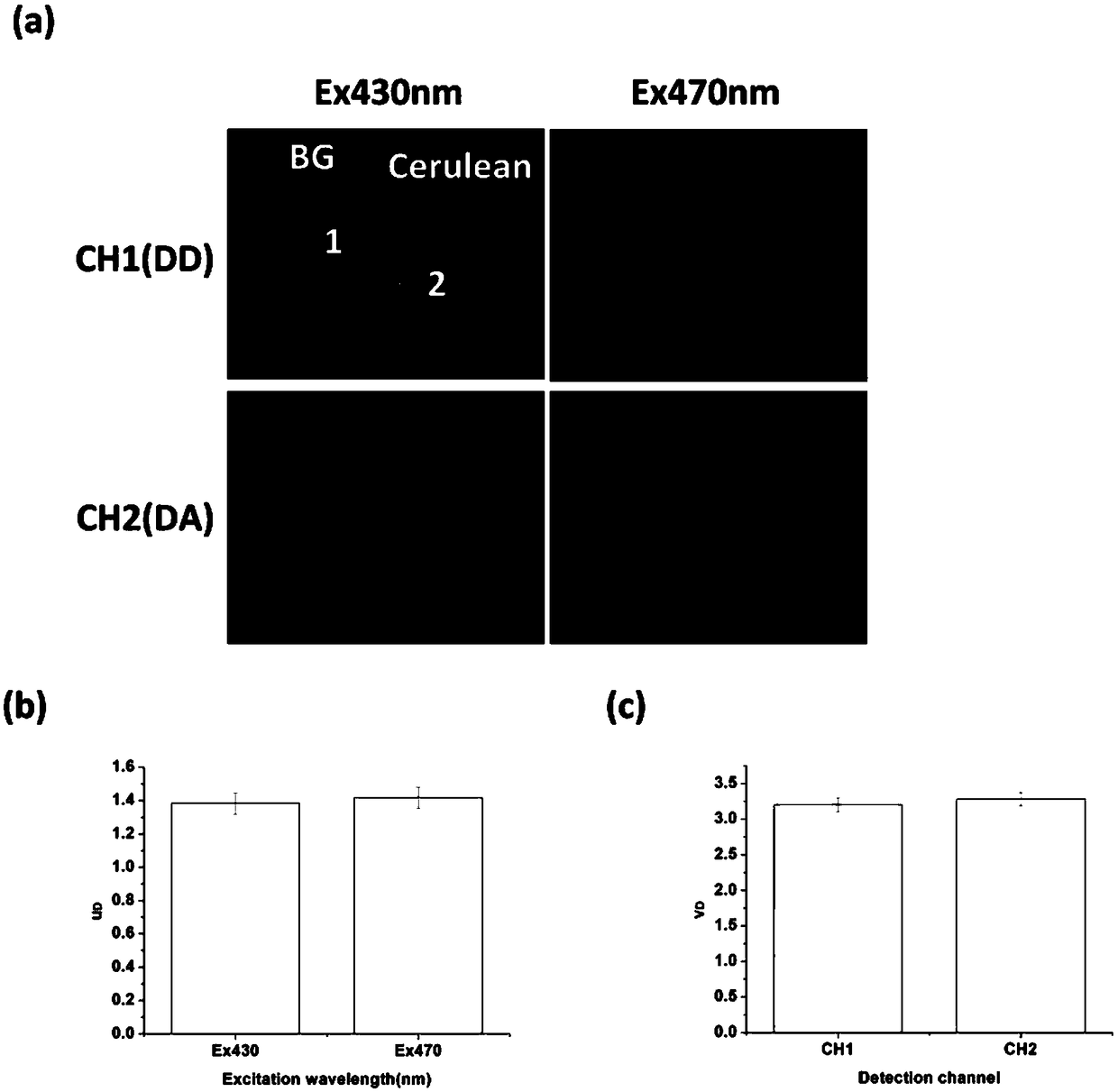 A Rapid Measurement Method of Fluorescence Resonance Energy Transfer Efficiency Based on Dual-Channel Fluorescence Intensity Simultaneous Detection