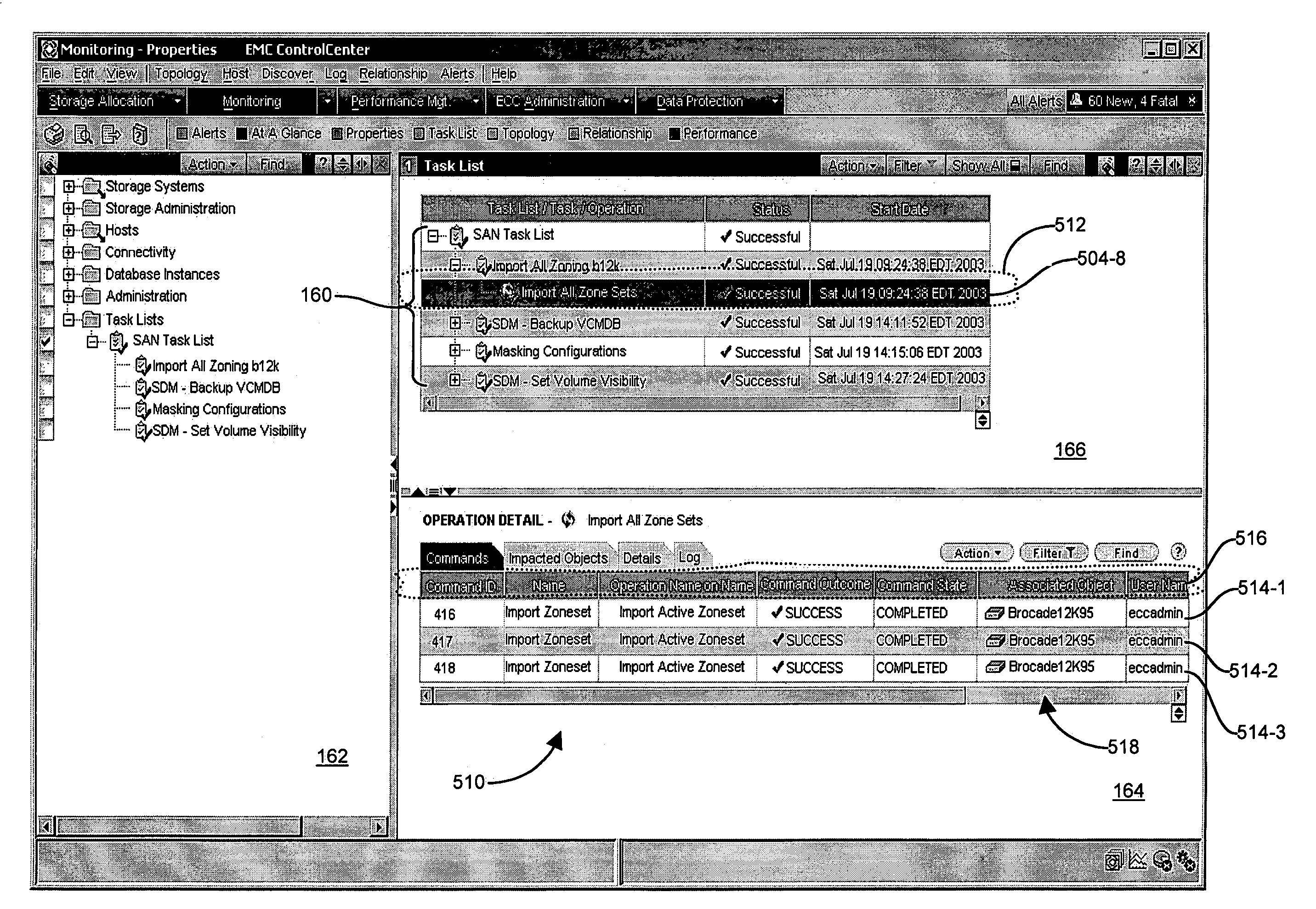 System and methods for a task management user interface