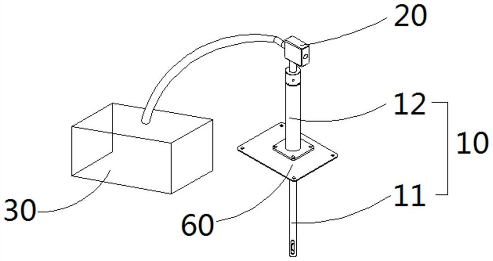 Floating oil removing device