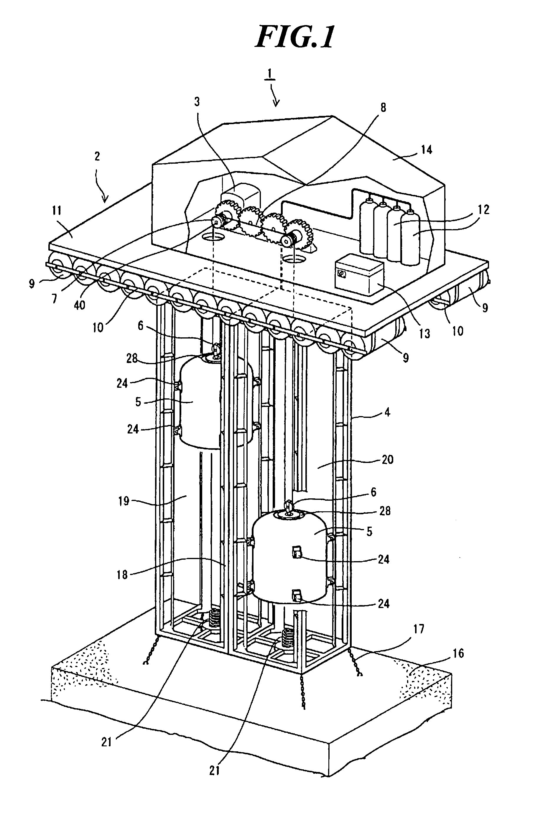 Electric power generator equipment