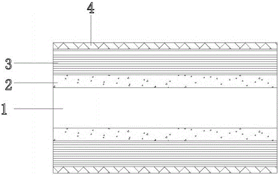 Cigarette firmware material meeting safety requirements and application thereof